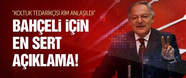 CHP'den Bahçeli için en sert açıklama!