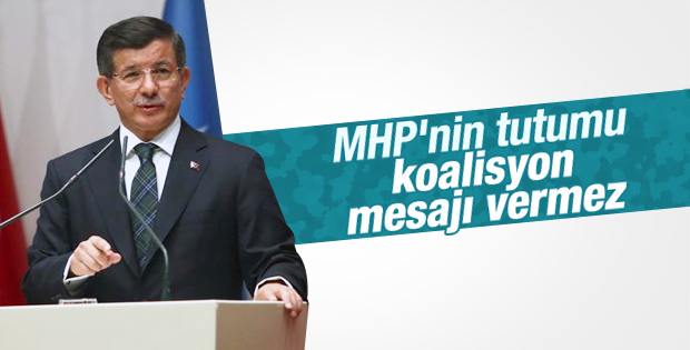 Başbakan Davutoğlu'ndan koalisyon açıklaması