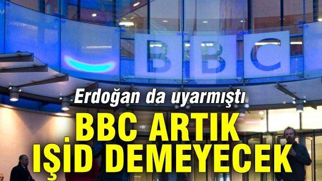 BBC artık IŞİD demeyecek