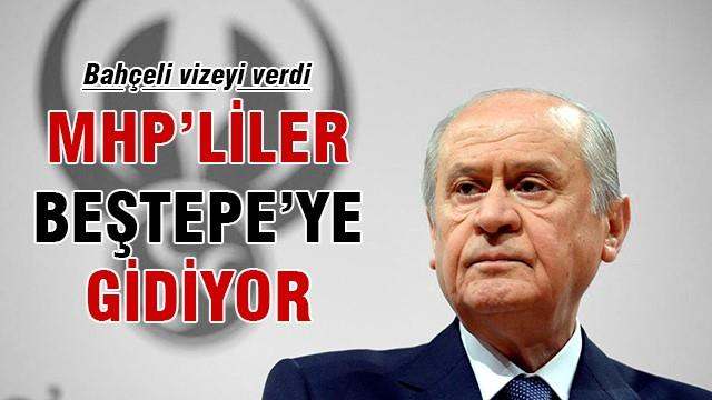 Bahçeli onayı verdi, MHP'liler Beştepe'ye gidiyor