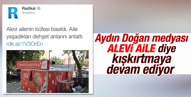 Oruç değil dondurma kavgası ama kışkırtmaya devam