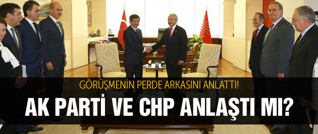 CHP'li vekil AK Parti ve CHP'nin anlaştığı noktayı açıkladı