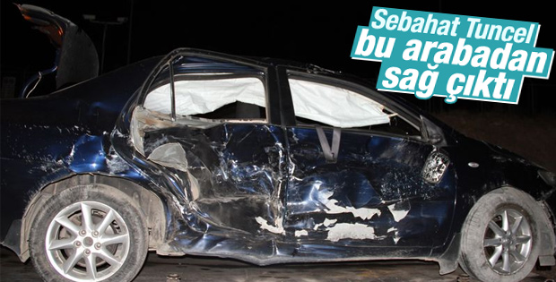 Sebahat Tuncel trafik kazası geçirdi