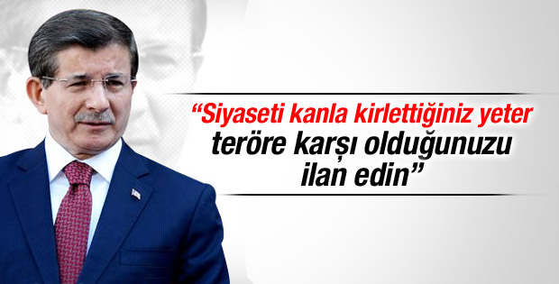 Davutoğlu'ndan Suruç saldırısı hakkında açıklama