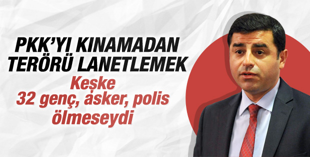 Selahattin Demirtaş Bursa'da cenaze törenine katıldı