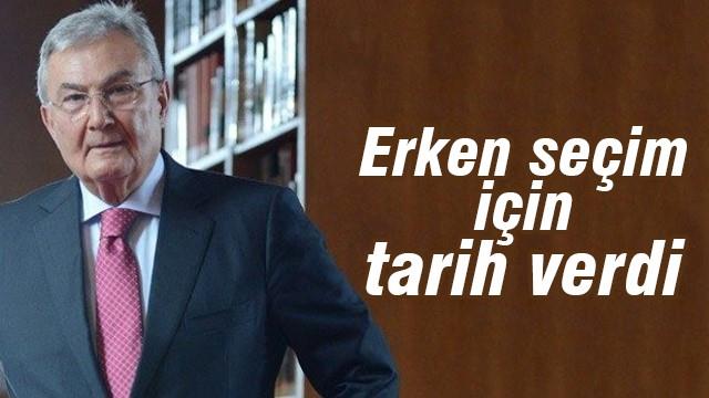 Deniz Baykal: Kasım'da erken seçim var!