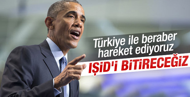 Obama: Türkiye ile birlikte hareket ediyoruz