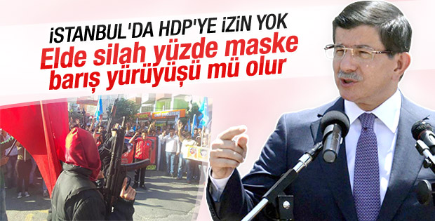 İstanbul'da HDP'nin yürüyüşüne izin yok