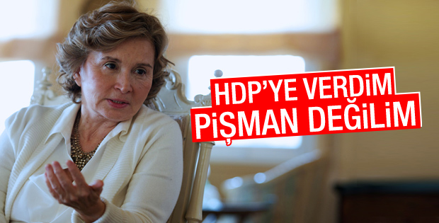 Nazlı Ilıcak: Oyumu HDP'ye verdim
