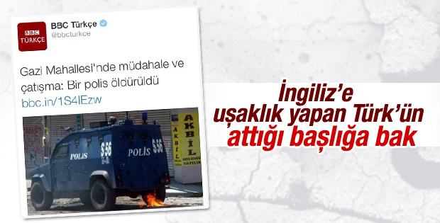 BBC Türkçe: Gazi Mahallesi'nde polis öldürüldü