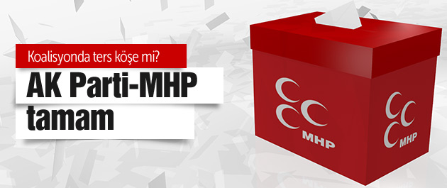 AK Parti MHP koalisyonu tamam