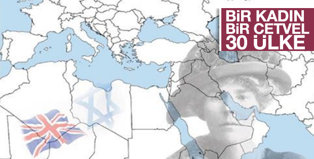 Osmanlı sonrası Ortadoğu haritası cetvelle çizildi