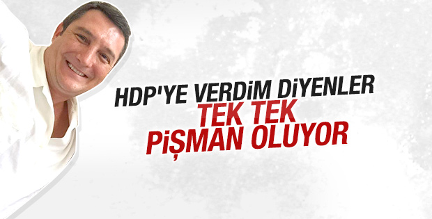 Koray Çalışkan’ın HDP pişmanlığı