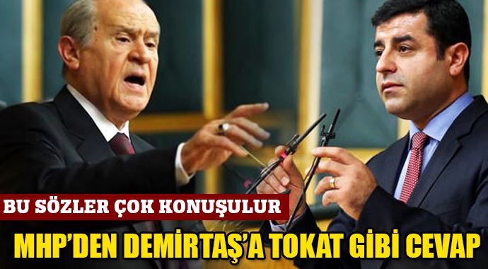 'MHP şerefsize şerefsiz der!'