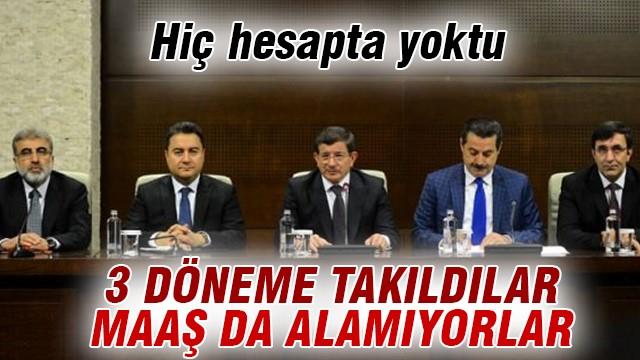 3 döneme takıldılar maaş da alamıyorlar