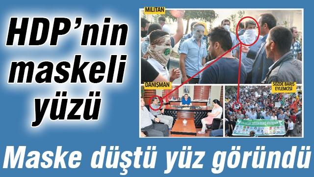 HDP’nin maskeli yüzü