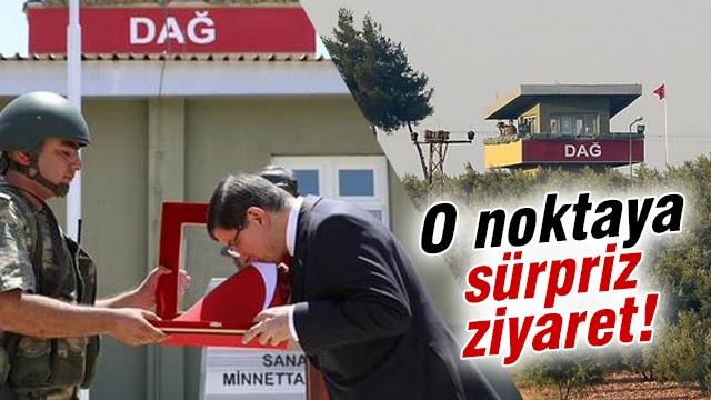 Başbakan'dan o noktaya sürpriz ziyaret!