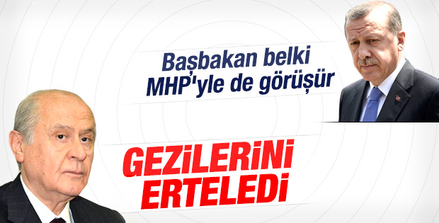 Devlet Bahçeli gezilerini erteledi