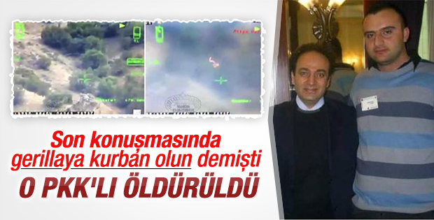 HDP'li Osman Baydemir'le öldürülen PKK'lı yan yana
