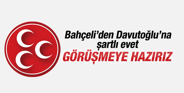 MHP'den açıklama: Davutoğlu ile görüşmeye hazırız
