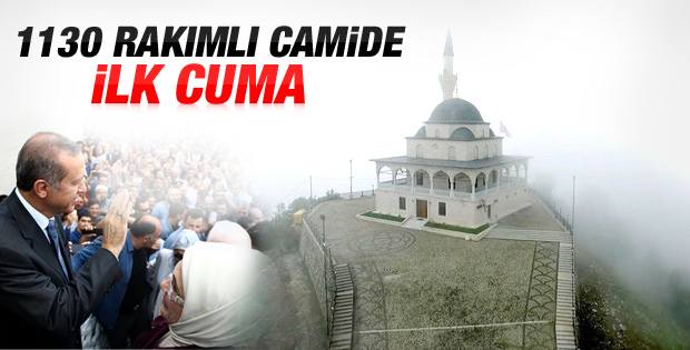 Kıble Dağı'ndaki Hacı Hafız Yusuf Yılmaz Camisi açıldı