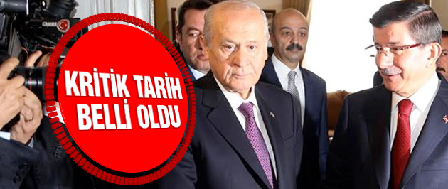 AK Parti MHP koalisyon görüşmesi tarih belli oldu