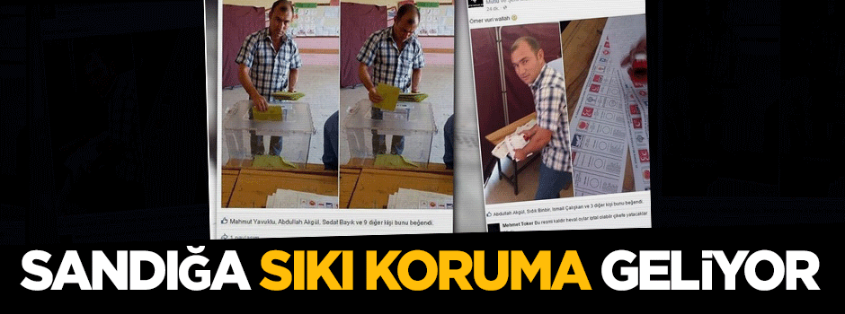 Sandığa sıkı koruma geliyor
