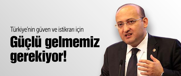 Yalçın Akdoğan'dan seçim çıkışı!