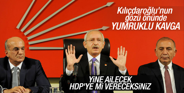 CHP Parti Meclisi'nde kavga çıktı