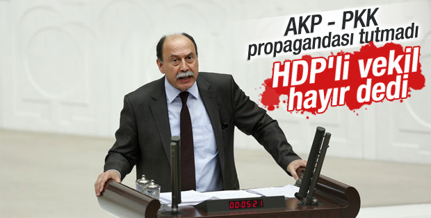 HDP'li Levent Tüzel bakanlık teklifini reddetti