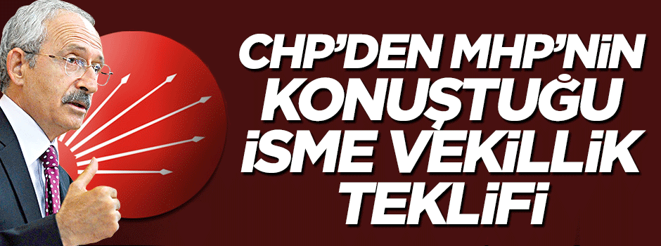 CHP, MHP'den ihraç edilen Sinan Oğan'a teklif mi götürüyor?