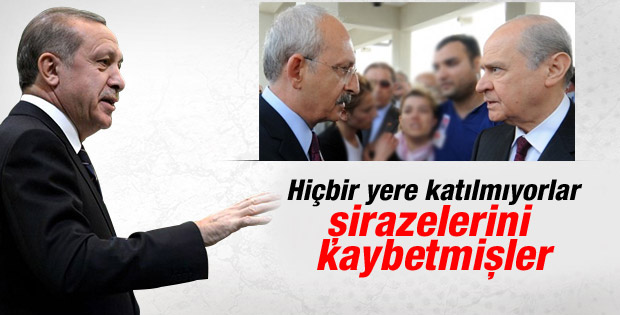 Erdoğan'dan CHP ve MHP'ye tepki