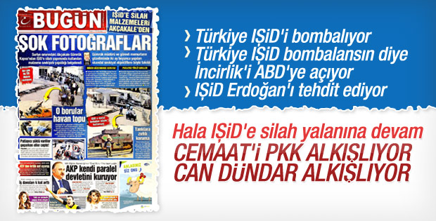 Cemaat gazetesinin IŞİD yalanı
