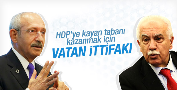 Kemal Kılıçdaroğlu ile Doğu Perinçek ittifak arayışında