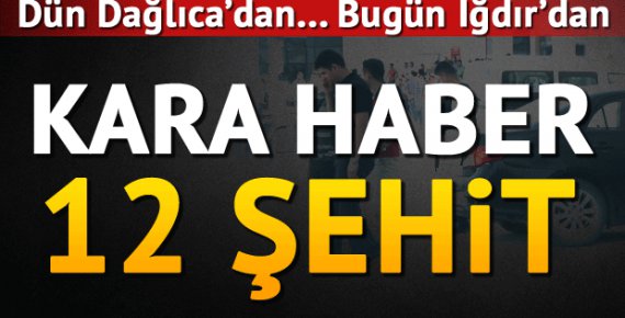 12 Polis Şehit Oldu