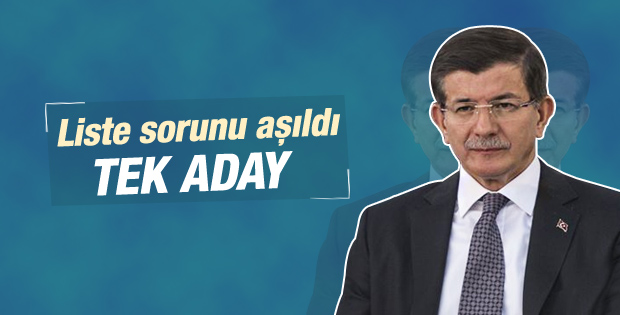 AK Parti kongreye tek adayla gidiyor