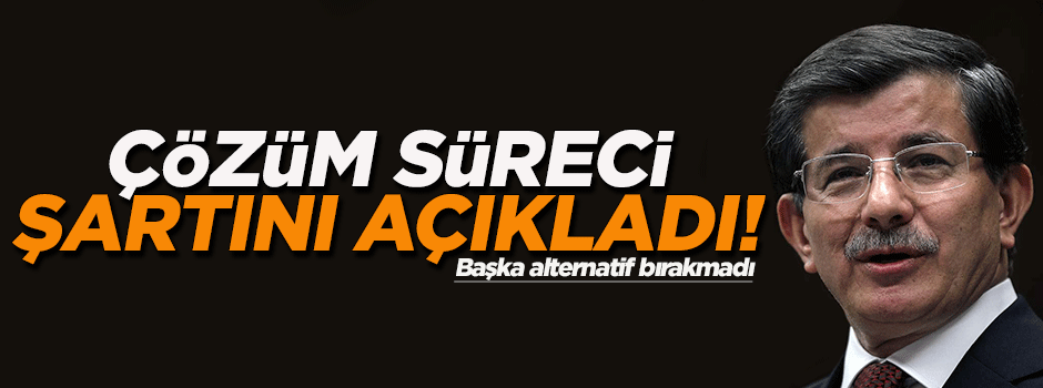 AK Parti'den çözüm sürecine silah bırakma şartı