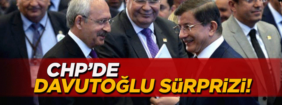 CHP'nin bayram reklamında Davutoğlu sürprizi
