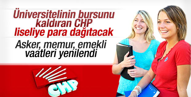 CHP'nin seçim vaatleri yenilendi