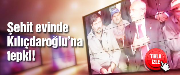 Taziye çadırında Kılıçdaroğlu'na tepki!