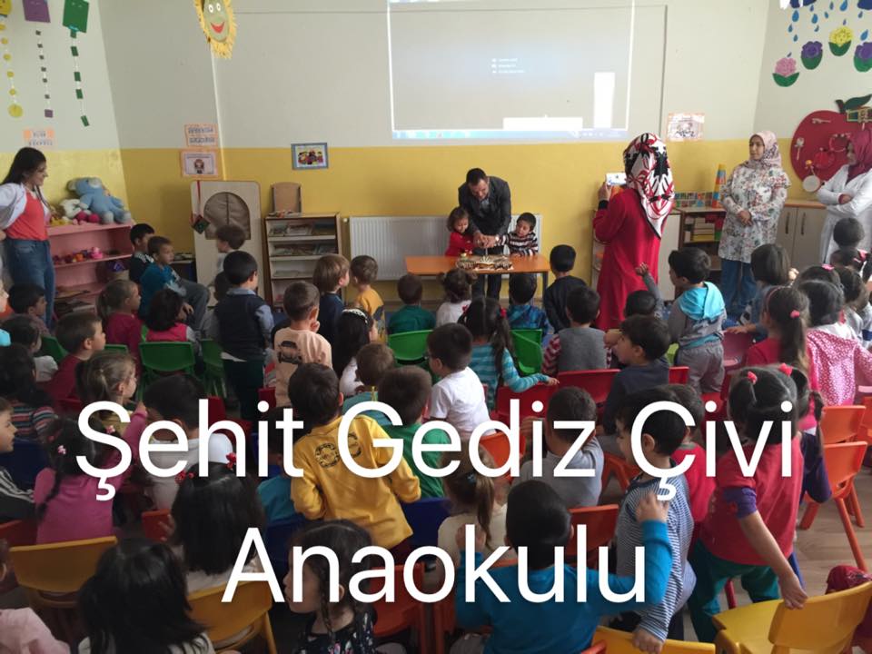 ŞEHİT GEDİZ ÇİVİ ANAOKULU İLKÖĞRETİM HAFTASINI KUTLADI