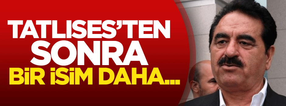 Tatlıses'ten sonra bir isim daha adaylıktan çekildi