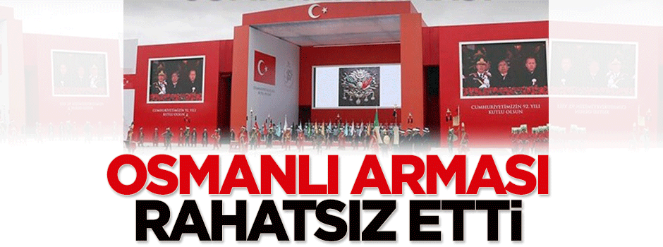 Osmanlı arması Hürriyet'i rahatsız etti
