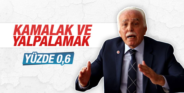 Mustafa Kamalak hüsrana uğradı