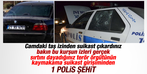 Siverek'te terör saldırısı: 1 polis şehit
