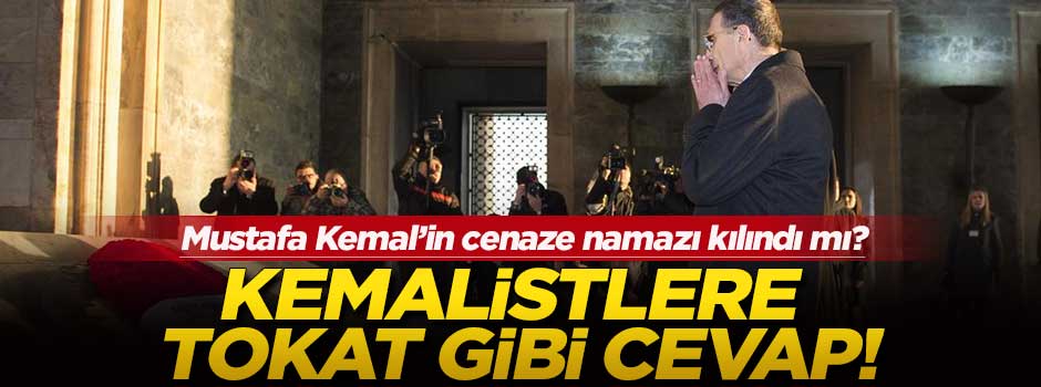 Bardakçı'dan Kemalistlere tokat gibi cevap!