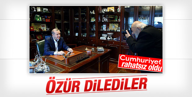 Cumhuriyet gazetesi Ara Güler'den özür diledi