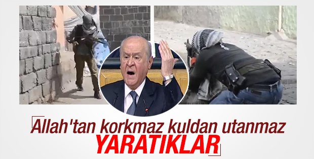 Bahçeli'den teröristlere: Allah'tan korkmaz yaratıklar