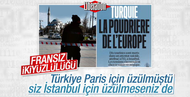 Fransız gazetesinden skandal Sultanahmet manşeti