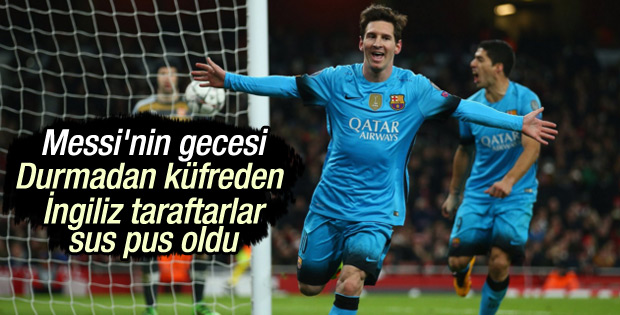 Barcelona Şampiyonlar Ligi'nde Arsenal'i evinde yend